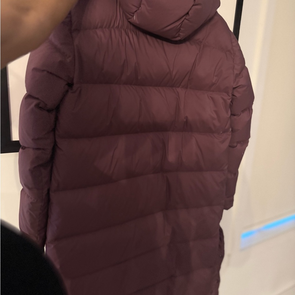 Plum Puffer Jacket